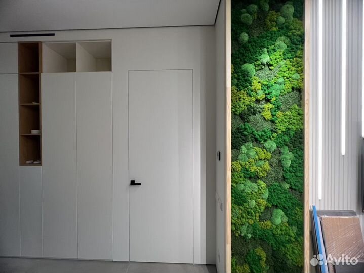 Скрытая дверь под покраску