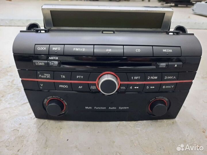 Магнитола mazda 3 BK bose MP3