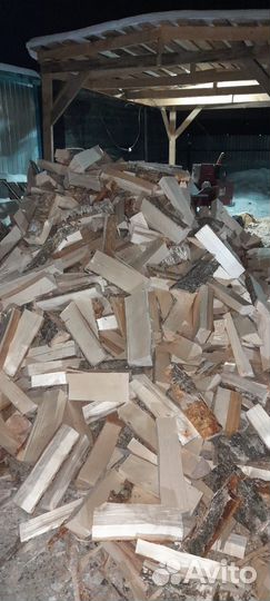 Дрова колотые