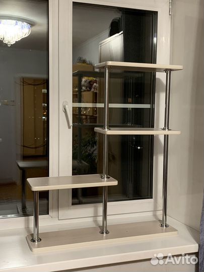 Подставка для цветов на подоконник