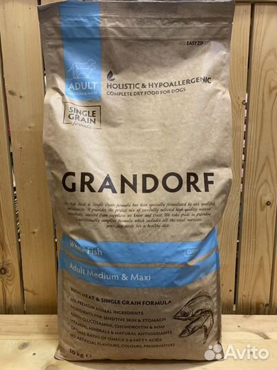 Грандорф корм для собак Рыба 10кг