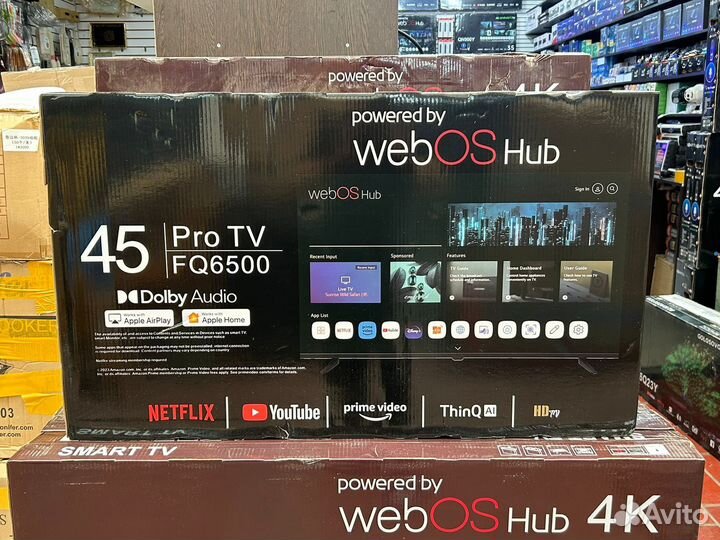 Телевизоры новые WeBos 43 дюйм