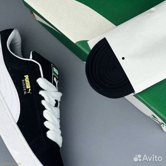 Puma Suede XL “Black White” Мужские