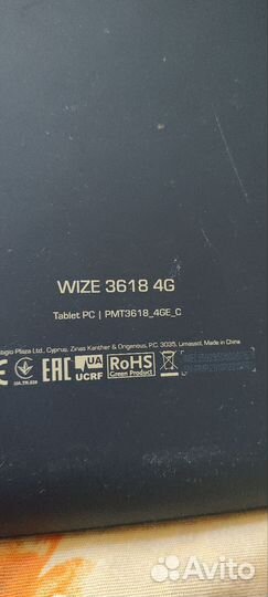 Prestigio MultiPad Wize 3618 4g