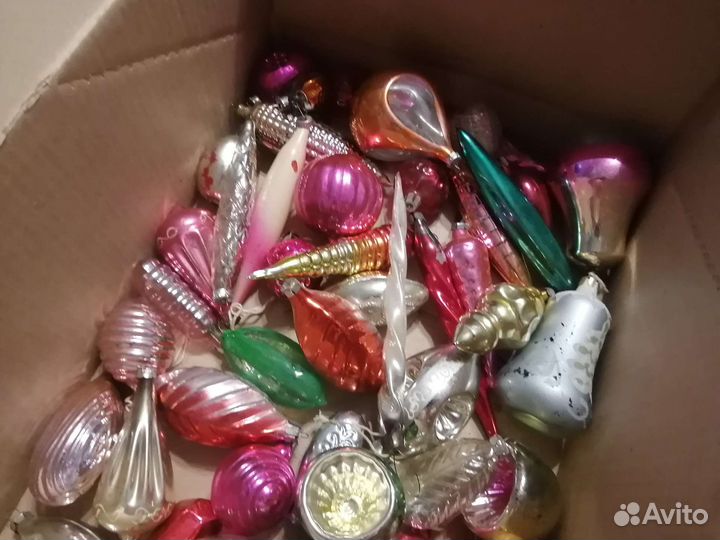 Елочные игрушки СССР наборы