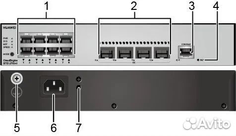 Сетевой коммутатор Huawei S5735-L8T4S-A1