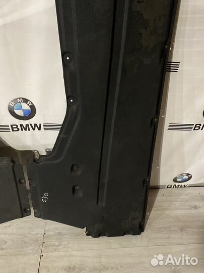 Защита днища левая/правая BMW 5 G30