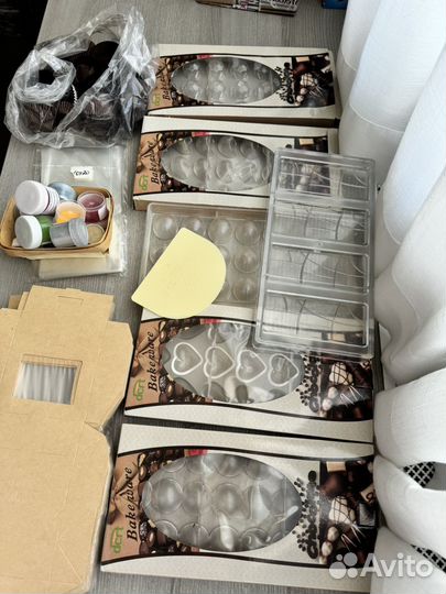 Формы для шоколада упаковка трафареты