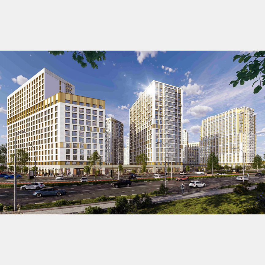 1-к. квартира, 46,1 м², 18/18 эт.