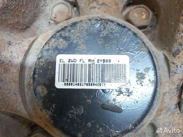 Кулак задний правый Киа Спортейдж 3