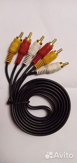 Кабель 3 rca x 3 rca
