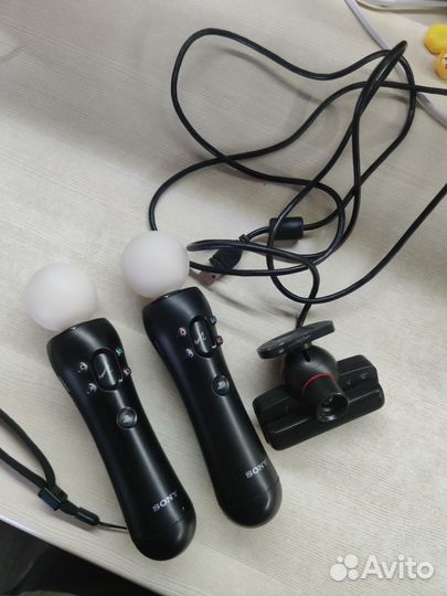 Sony motion controller+камера