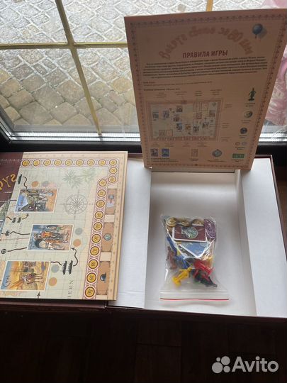 Настольная игра Вокруг света за 80 дней