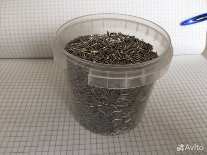 Наполнитель для ювелирной галтовки, иглы, стержни