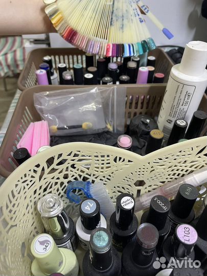 Гель-лак, база, топ и всякие штучки для дизайна