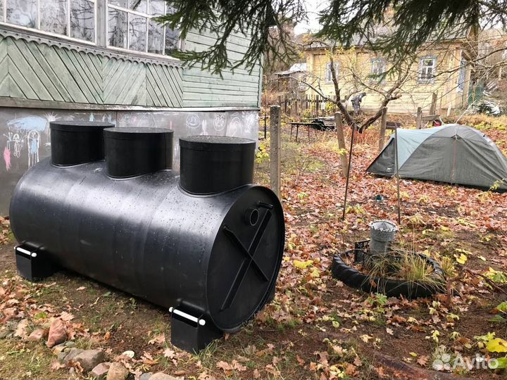 Канализация для дома. Александров, Струнино