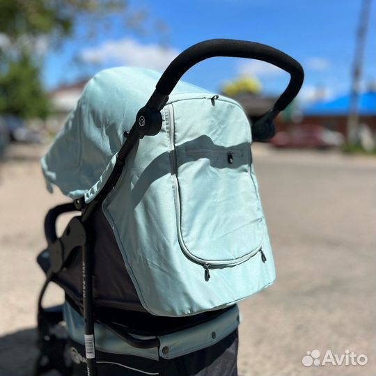 Коляска прогулочная Rant Kira Star цвет шалфей