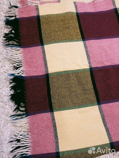 Плед шерстяной