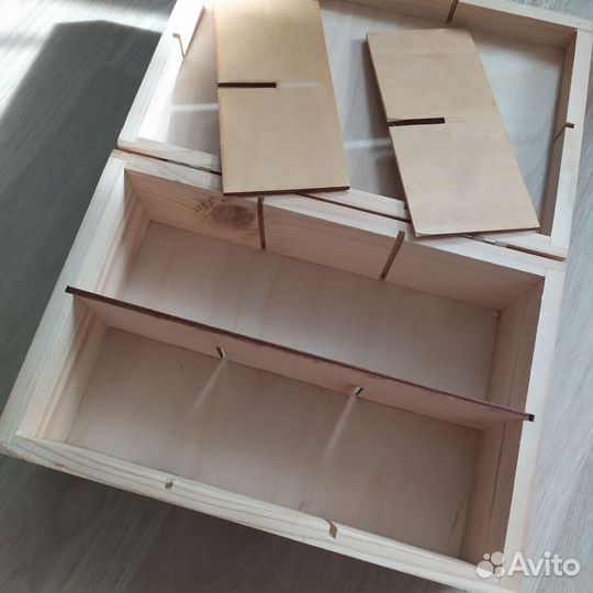 Коробка, шкатулка деревянная