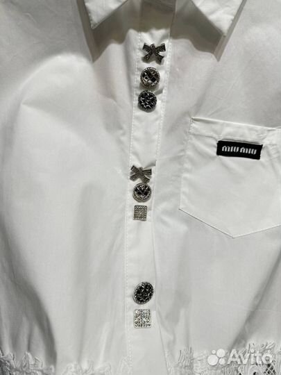 Рубашка MIU MIU Премиум
