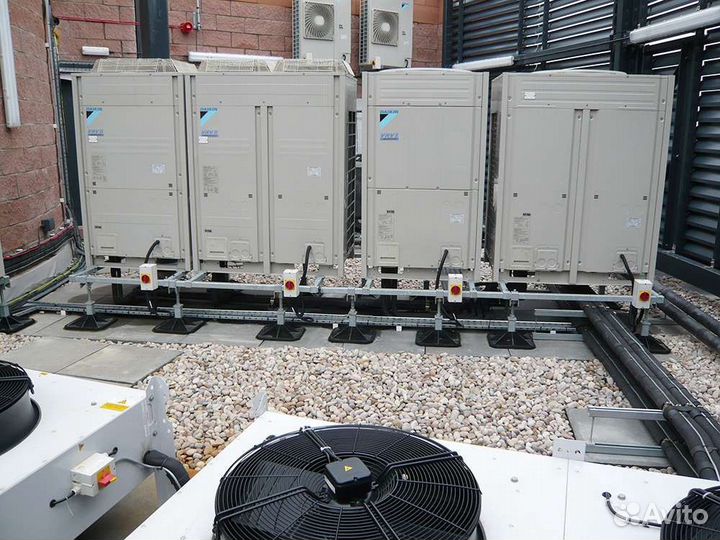Установка кондиционера,мультизональные VRV,VRF