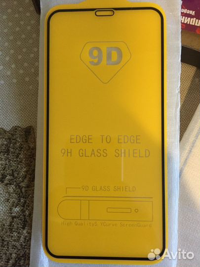 2 защитных стекла iPhone X