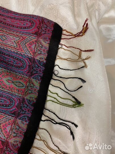 Кашемировый плед - шаль