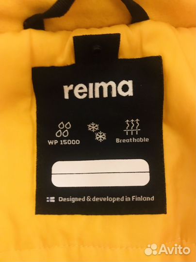 Куртка зимняя reima 110