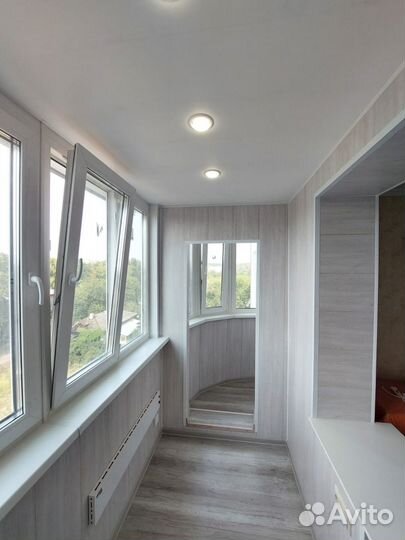 Утепление, отделка, остекление балконов