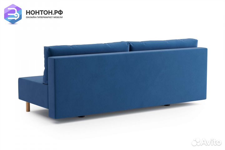 Диван еврокнижка Сайле синий