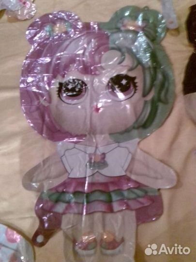 Фальгированые фигурные шары на выписку