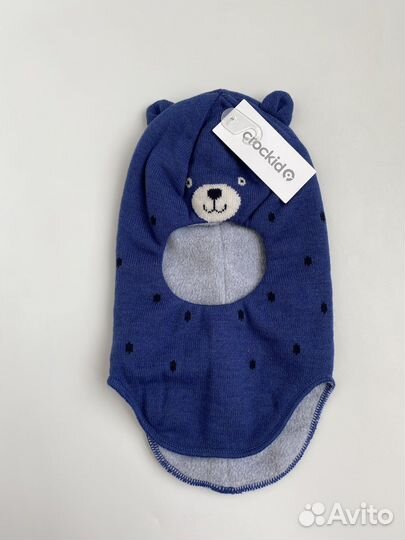 Шапка шлем crockid для мальчика