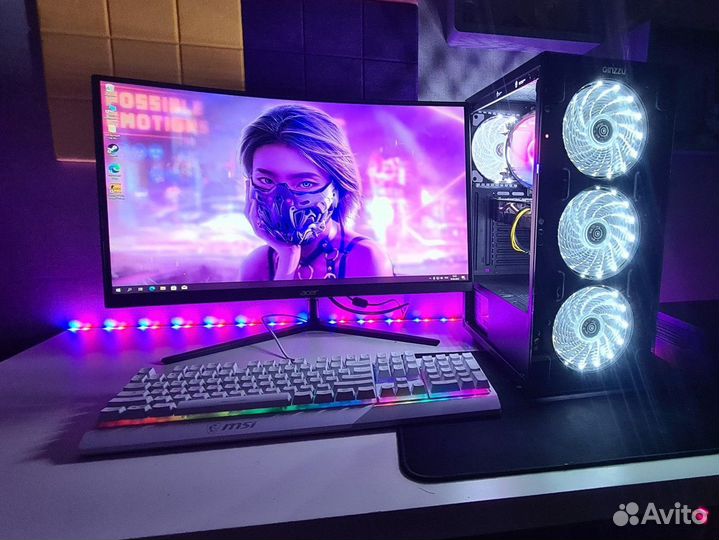 Игровой пк 60/165гц