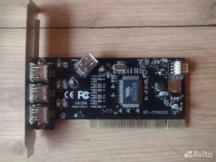 Контроллер FireWire на PCI VIA 6306
