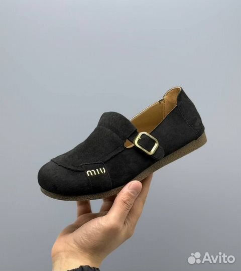 Мокасины женские Miu Miu