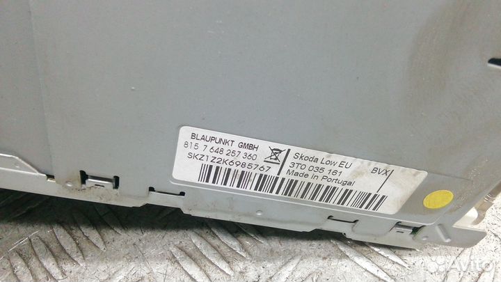 Магнитола Skoda Superb II (2008–2015)