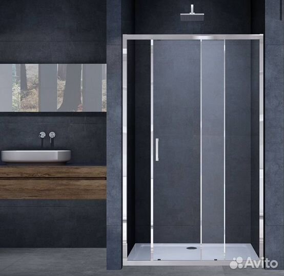 Душевая дверь Alpha VDS-3AL130CL, 1300