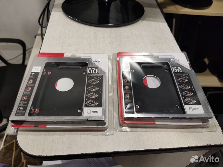 Optibay салазки адаптер для ноутбука под SSD, HDD