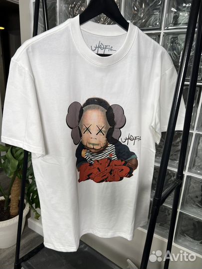 Футболка Travis Scott Cactus Jack Utopia x kaws