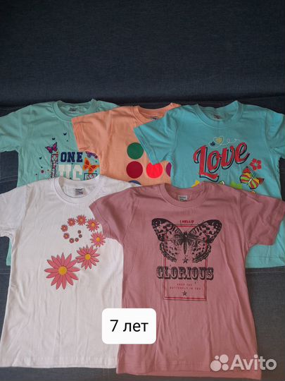 Новый набор футболок 3 штуки