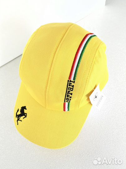 Кепка бейсболка детская Ferrari