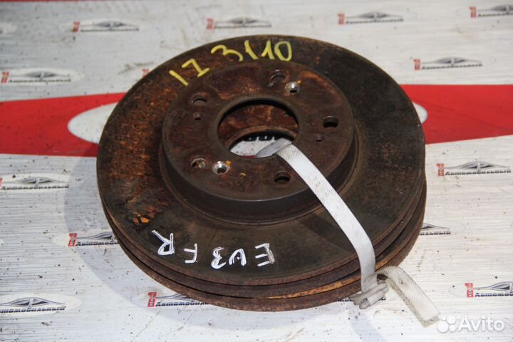 Тормозной диск перед c Honda Airwave GJ1 L15A