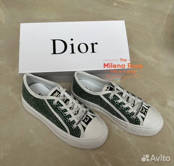 Кеды christian dior
