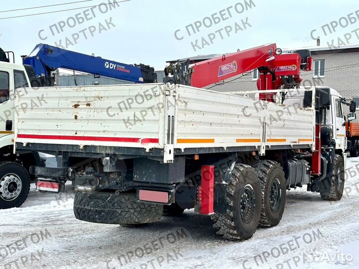 Бортовой грузовик КАМАЗ 43118 с КМУ Horyong, 2022