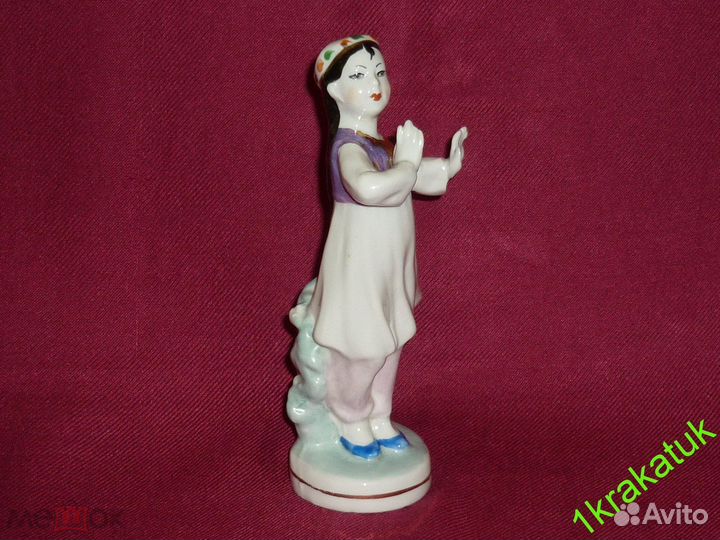 Девочка юная узбечка дулево 1957г Малышева