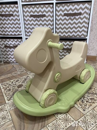 Лошадь качалка каталка