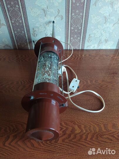 Лампа ночник Ракета СССР