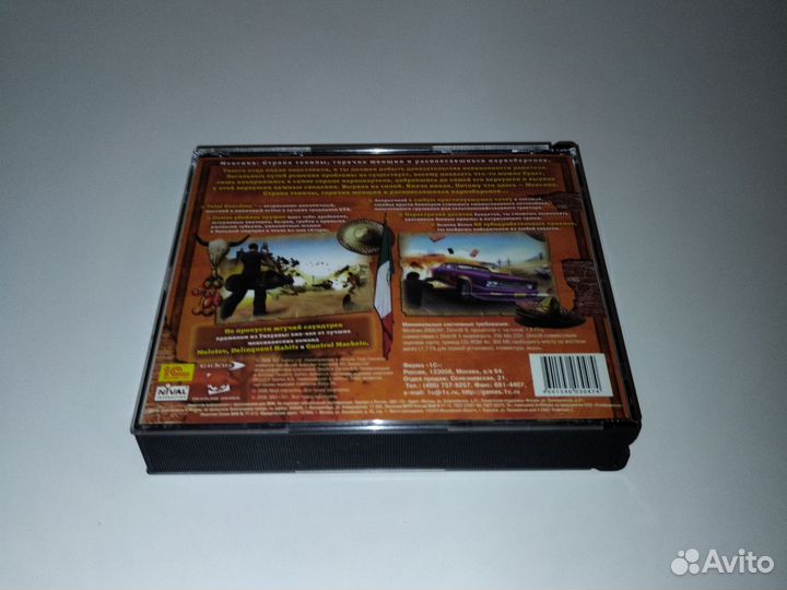 Total Overdose игра на пк PC 3CD FatBox