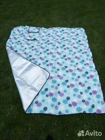 Коврик - плед для пикника водонепроницвемый