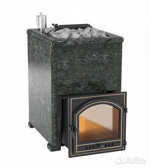 Печь Для Бани Комплект Эверест inox 32 (205) Пирок